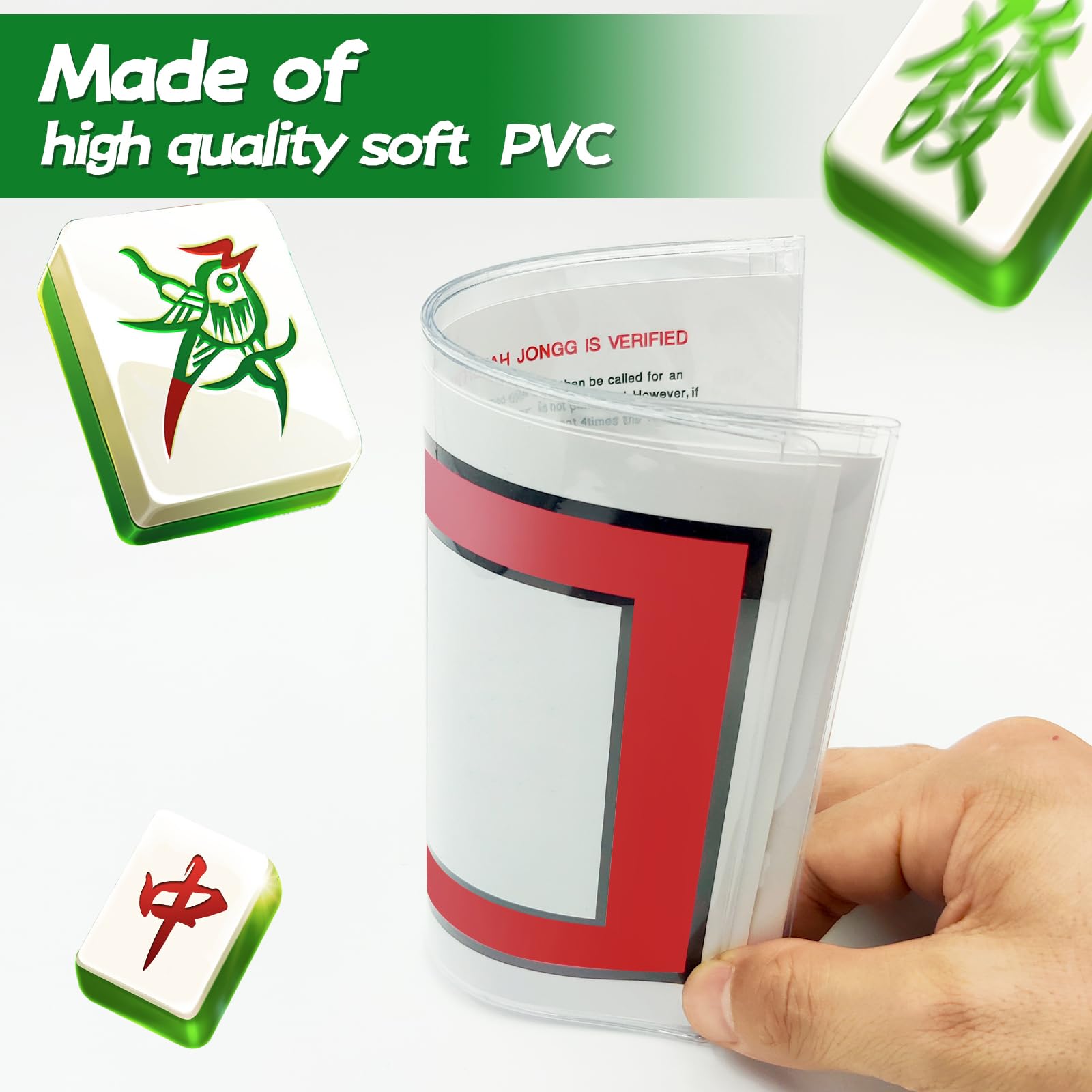 Amazon.com: 2026 Mahjong Card Sleeve Holder 4 Pcs, Waterproof